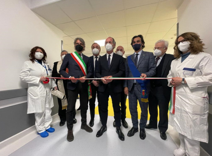 Inaugurato il nuovo dipartimento Testa-Collo, Zaia: “Specializzazione ed eccellenza”