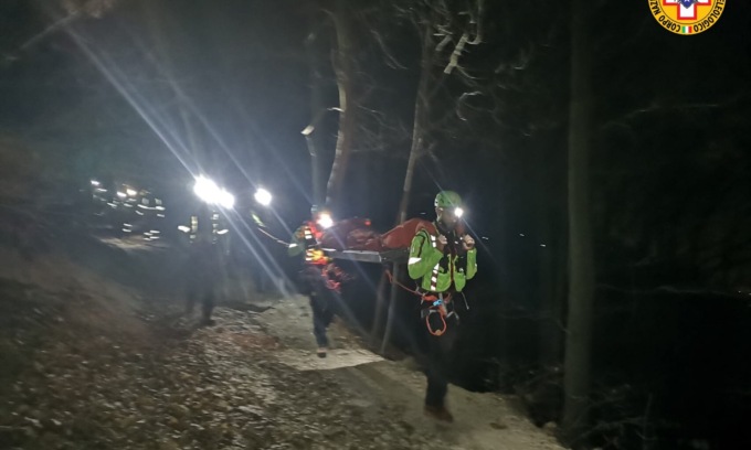 Cade lungo la strada bianca sui Colli Berici: ferita 61enne di Zimella