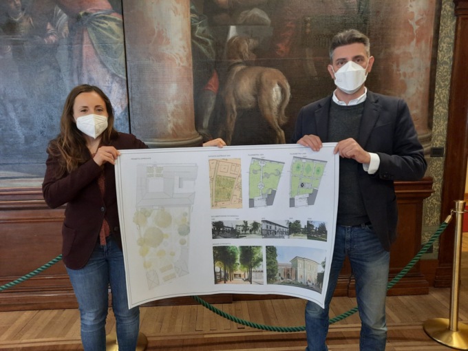 Giardini di Palazzo Bocca Trezza: richiesti fondi Pnrr per la rigenerazione dell’area verde