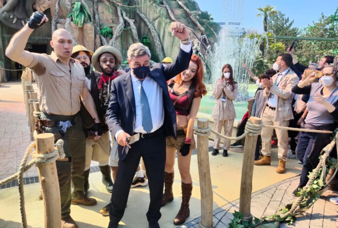 Gardaland inaugura Jumanji® the Adventure, video e foto della novità mondiale della stagione 2022