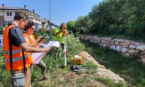 Ponte sul torrente di Avesa, tecnici al lavoro per il nuovo collegamento