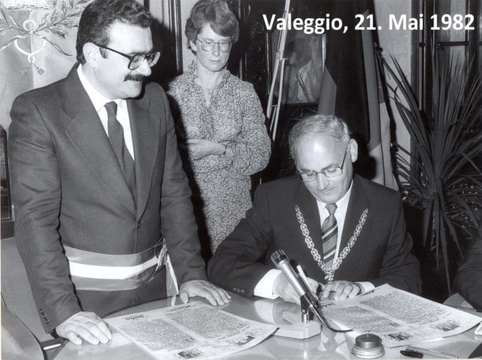 Quarantesimo anniversario del gemellaggio tra Valeggio sul Mincio ed Ichenhausen