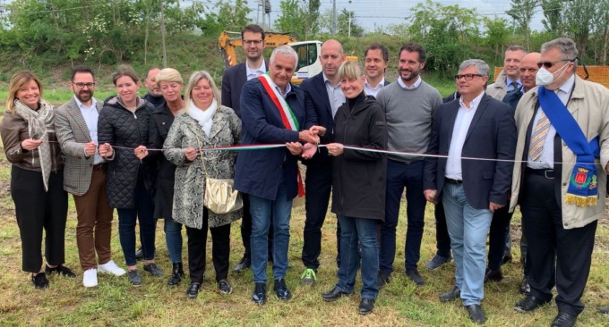Inaugurato il cantiere della nuova bretella che collegherà Via Giudici e Via Olimpia
