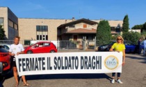 Draghi a Sommacampagna, il video della protesta di “Verona per la libertà”