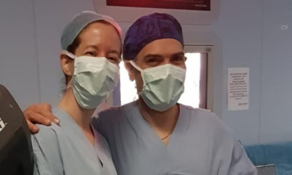 Una dottoressa da Cleveland per imparare la chirurgia ginecologica a Borgo Trento