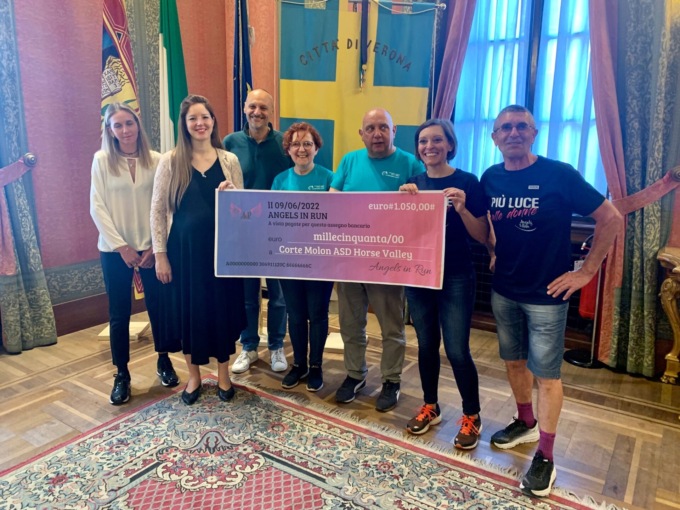 Le runner donano oltre mille euro per le donne vittime di violenza