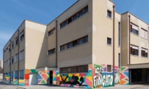 Alle scuole Fincato Rosani inaugurato il nuovo murales dei ragazzi