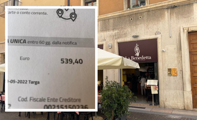 Chiude la pizzeria un’ora prima per non disturbare i vicini: multa per l’orario esposto “sbagliato”