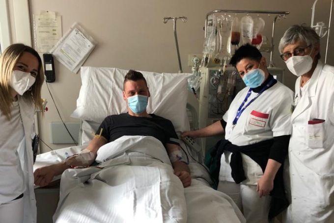 Dopo sangue e plasma, Andrea dona anche il midollo osseo e salva la vita di un’altra persona