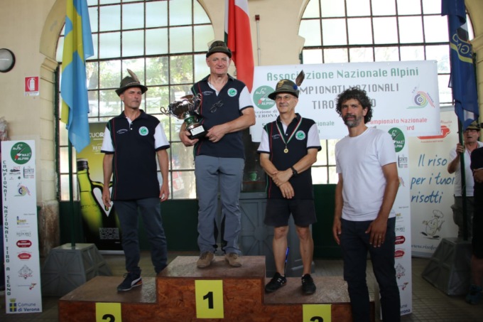 Verona sul podio ai Campionati Nazionali ANA di Tiro a Segno