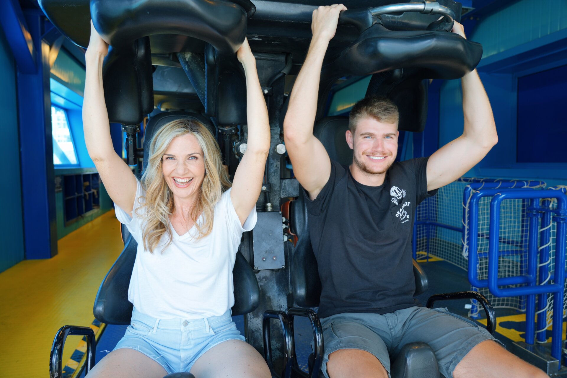 Lorella Cuccarini a Gardaland_Blue Tornado_DSC01547