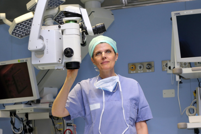 Efficacia del modello di retina artificiale liquida: nel team di ricerca la dottoressa Grazia Pertile