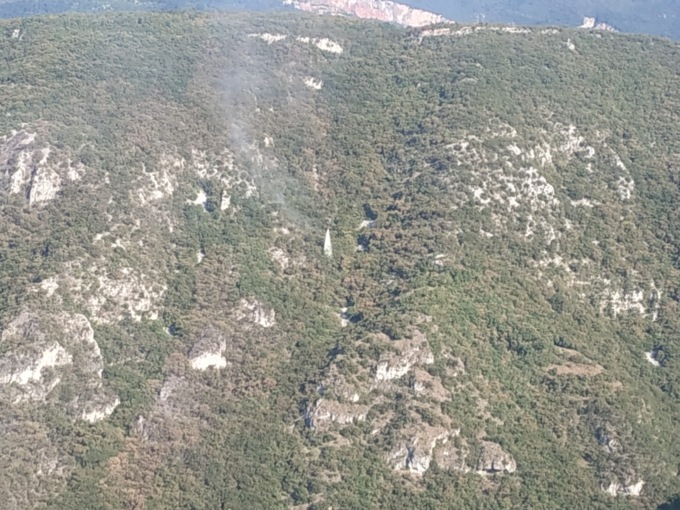 Ancora 3 focolai a Fumane, Zaia: “Ripreso volo elicottero, nuovo appello alla prudenza”