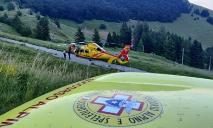 Escursionista scivola sul sentiero nel Vallone Osanna: portata all'ospedale con l'eliambulanza