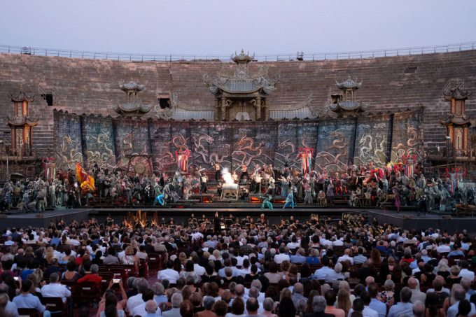 All’Arena debutta la Turandot da fiaba secondo Zeffirelli con Netrebko, Eyvazov e un cast di stelle