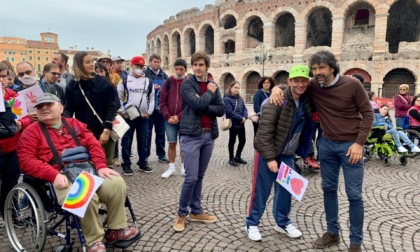 Da Piazza Bra una marcia a sostegno della pace, per dare voce alla “forza della fragilità”