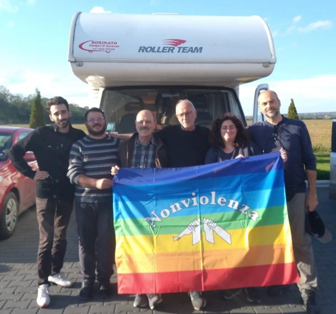 Rientrati a Verona i pacifisti che sono andati a Kiev per portare aiuti e messaggi di pace