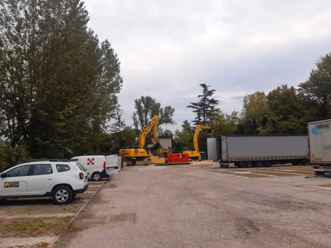 Nuovo collettore del Garda, ripresi i lavori tra Lazise e Castelnuovo