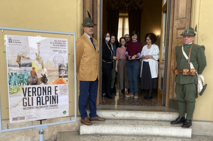 Inaugurata a Palazzo Barbieri la mostra sui 150 anni del corpo degli Alpini