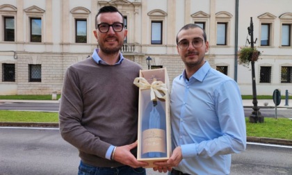 Giannitessari premia Federico Rovacchi, chef emergente per la guida "Venezie a tavola"