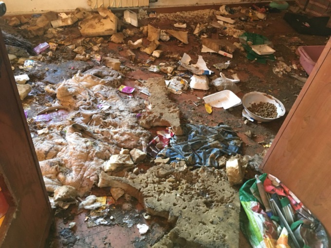 Casolare degli orrori a Palazzina di Sona, come un lager: le immagini sono raccapriccianti
