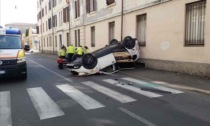 Caos sulle strade di Verona: donna investita a Santa Lucia e ribaltamento in via Saffi