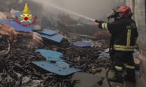 Dentro l'inferno di fuoco di Cologna: foto e video dell'imponente rogo