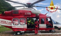 Sorpresi da un temporale durante un'escursione: due 25enni di Illasi salvati in elicottero 