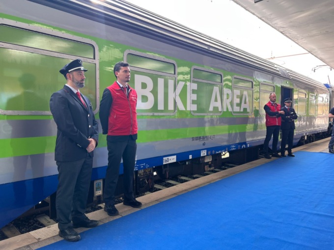 896 posti bici al giorno sui treni che collegano Verona, Trento, Bolzano e Brennero