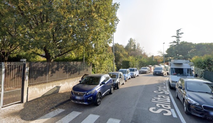 Chiuso il passaggio tra salita Santa Lucia e la pista ciclopedonale