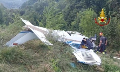Aereo da turismo precipita a Ferrara di Monte Baldo, morto il pilota