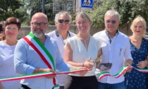 Inaugurato il nuovo tratto pedonale e ciclabile in via Marconi a Cerea
