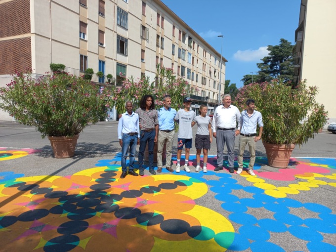 L’artista brasiliano Wesley Da Silva ha realizzato un murales a Santa Lucia