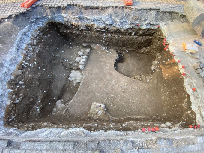 Verona, ritrovati i resti di una domus romana: durante i lavori in Piazza Bra