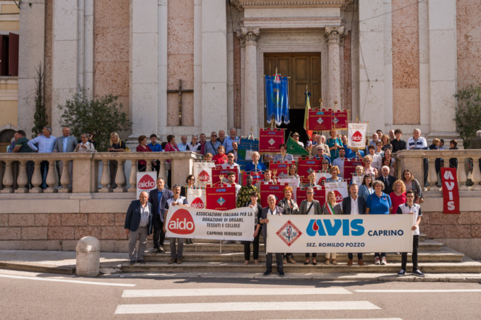 Giornata del Donatore: la festa per i 60 anni del gruppo Avis di Caprino Veronese