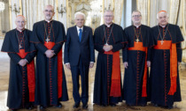 Cardinali italiani di nuova nomina ricevuti al Quirinale da Mattarella: tra loro anche il veronese Claudio Gugerotti