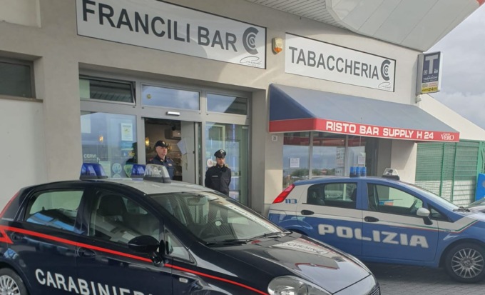 Risse da Far West ed eventi stile Fast & Furious al Bar Francili di Bussolengo