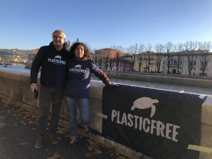 Plastic Free Verona, foto Facebook