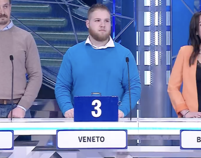 Chi è il “pacchista” che rappresenta il Veneto in questo momento ad Affari tuoi