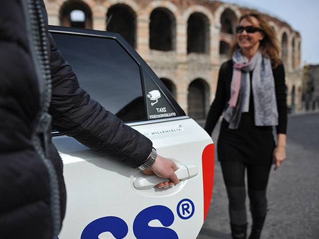 Un Taxi Rosa a Verona per la sicurezza di ogni donna