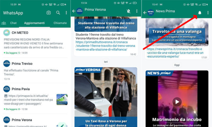 Iscriviti al nuovo Canale WhatsApp di Prima Verona: una notizia al giorno