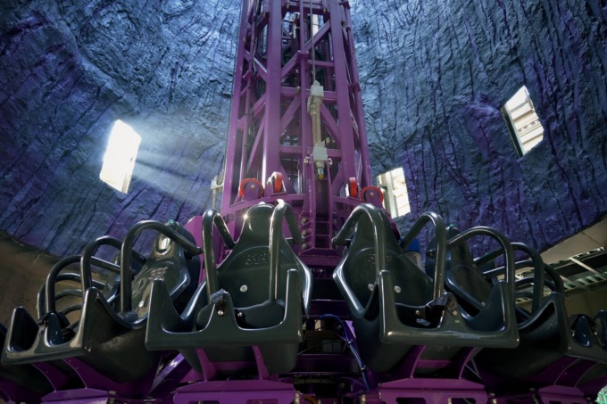Gardaland La nuova Drop & Twist Tower