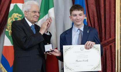 Con un massaggio cardiaco salvò un 65enne colto da un malore, Matteo Ridolfi premiato Alfiere della Repubblica da Mattarella