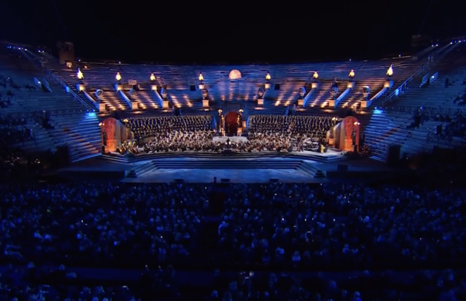 All’Arena di Verona grande successo per “La grande Opera Italiana patrimonio dell’umanità”