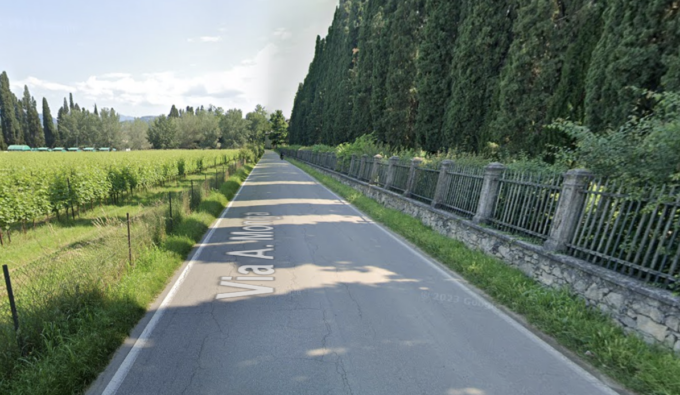 Auto esce di strada a San Pietro in Cariano, grave un 70enne