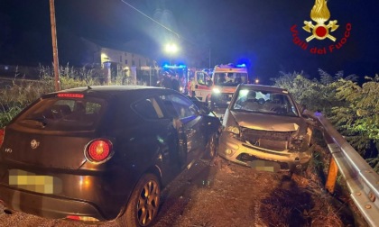 Scontro tra due auto lungo la SP28 a Valeggio Sul Mincio, due morti e due feriti