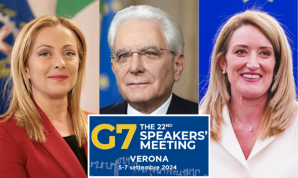 G7 a Verona: presenti anche Mattarella, Meloni e Metsola. La città si blinda con tre aree di sicurezza