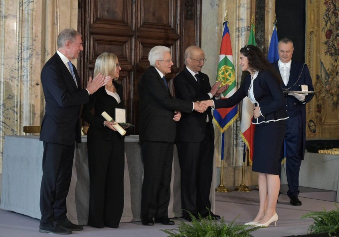 “Alfiere del Lavoro”, il Presidente Mattarella premia la veronese Camilla Fezzi