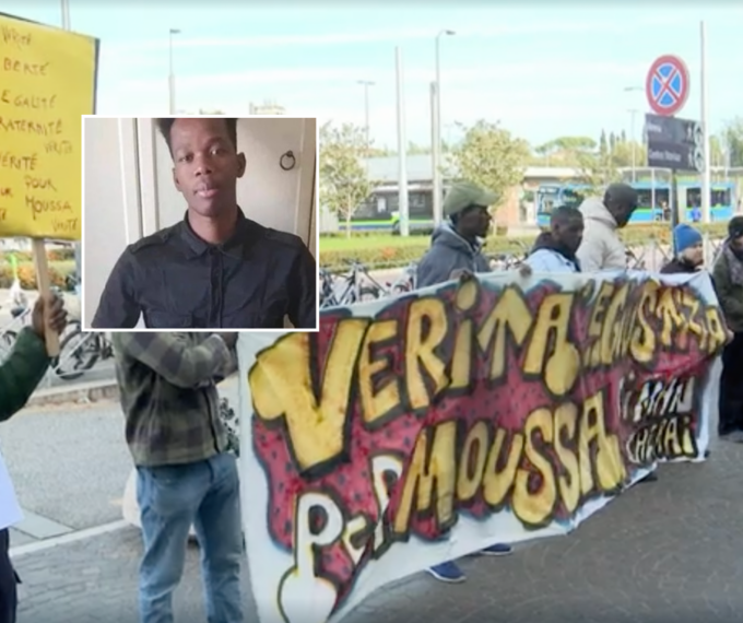 La famiglia di Diarra chiede giustizia: “Vogliamo i filmati, Moussa non era un criminale”