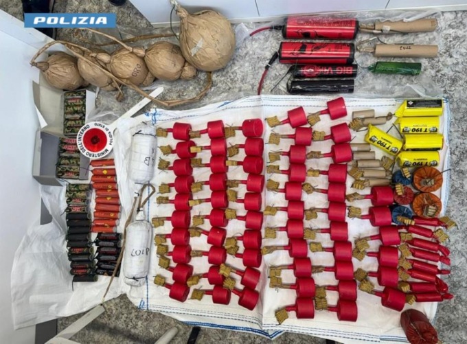 Botti di Capodanno: un arresto, una denuncia e più di 23 kg di fuochi d’artificio illegali sequestrati